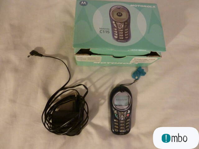 Zabytkowy telefon Motorola C115 - 1